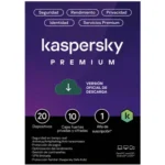 Kaspersky Premium 20 Dispositivos 12 Meses VPN ilimitado