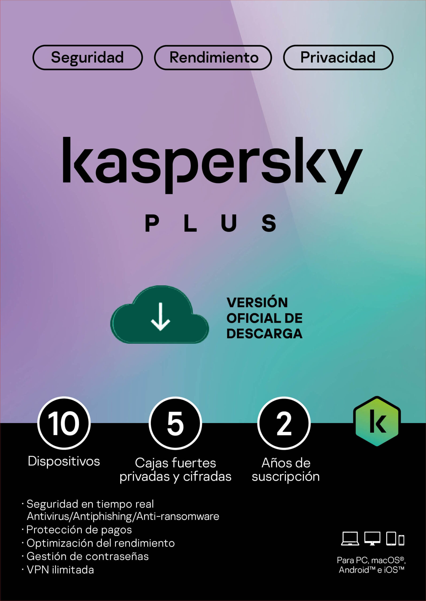 Kaspersky-Plus-10dev-2anos-ESD-scaled-1.jpg Kaspersky Plus 10 Dispositivos 24 Meses VPN ilimitado - Imagen 1