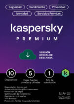 Kaspersky Premium 10 Dispositivos 12 Meses VPN ilimitado