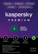 Kaspersky Premium 1 Dispositivo 12 Meses VPN ilimitado