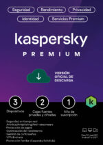 Kaspersky Premium 3 Dispositivos 12 Meses VPN ilimitado