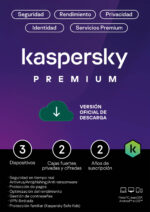 Kaspersky Premium 3 Dispositivos 24 Meses VPN ilimitado